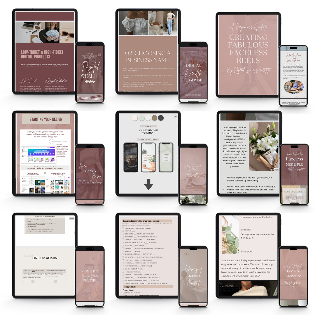 ULTIMATE FACELESS MRR & PLR BUNDLE | Only $97 ($997 Value)